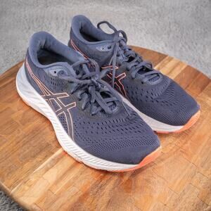 Asics Womens Gel Excite 8 1012A916 Blue Running Shoes Sneakers Size 6